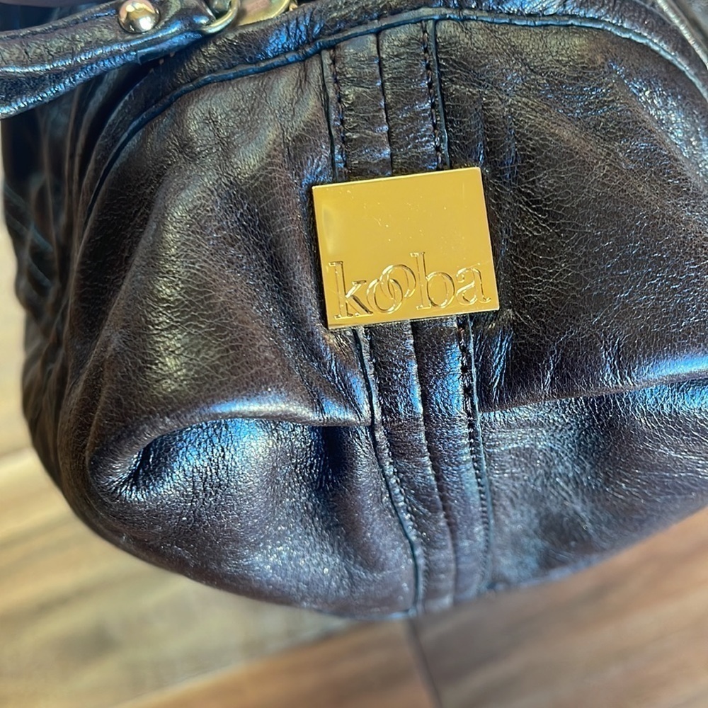Kooba Leather Satchel - Picture 3 of 6